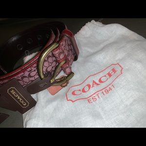 coach womens belt
